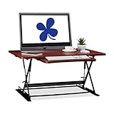 Aucun montage nécessaire: Le support est déjà monté - Bureau assis/debout en un tour de main