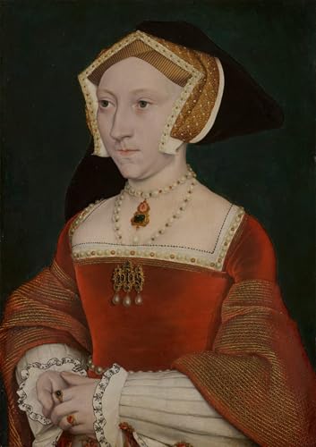 Peinture pour la décoration de la chambre à coucher portrait Jane Seymour Holbein sur toile