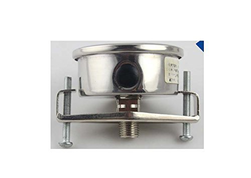 Malida The Water Filter Water Stainless Pressure Gauge for Aquarium Meter 0-1.6MPa 0-220psi Reverse Osmosis System Pump with 1/4