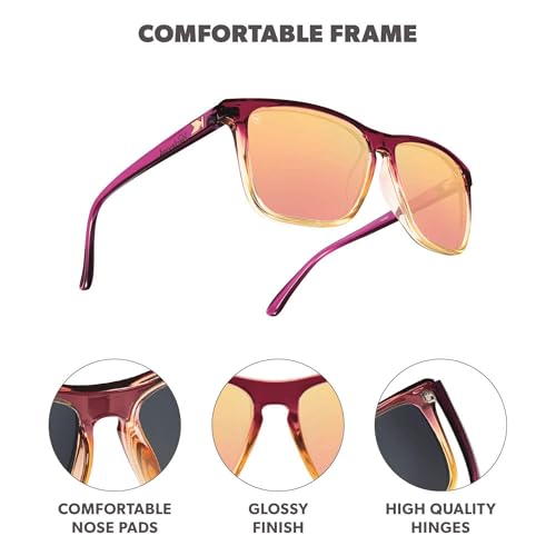 Image of Knockaround Fast Lanes Lightweight Sunglasses for Men & Women - UV400 Protection