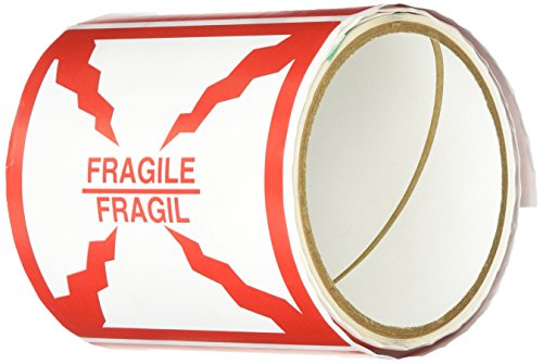 TapeCase SHIPLBL-102-50 - EtiquetaFragile/Fragil (50 por paquete)