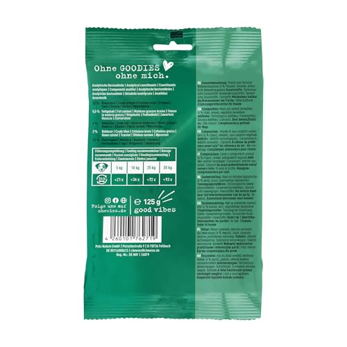Chewies Hundeleckerli Training Mini Pansen Knöchelchen - 125 g - Hundesnacks zuckerfrei & mit hohem Fleischanteil - ideal als Trainings-Leckerli für Ihren Hund