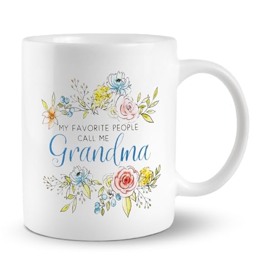 Grandma Ceramic Mug 11oz Double Side Printed Perfect for Gifting Mothers Day Grandparents Day