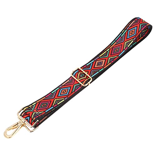 Sangle pratique pour guitare acoustique, banjo (rouge, taille unique) - Les Beatles, Paul McCartney, John Lennon, RIngo Starr, George Harrison Sangle pratique pour guitare acoustique, banjo (rouge, taille unique)