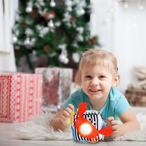Animales de peluche cubo sensorial para regalo de primer cumpleaños 7