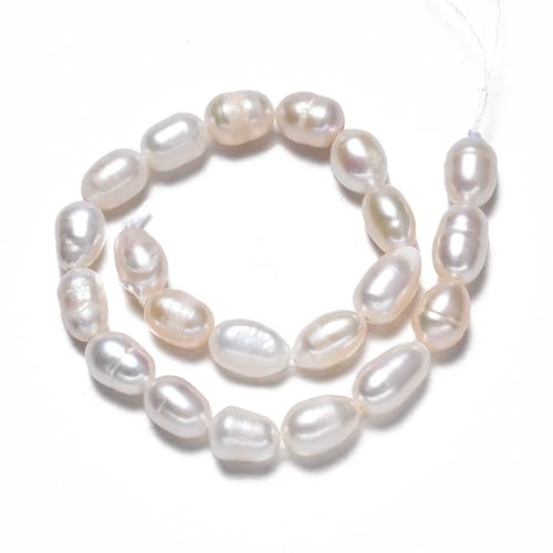 Boutigem 200Pcs Irregular Pearl Beads Natural Freshwater Pearl Beads 5.5~6mm for Necklace Bracelet Earring Jewelry Making DIY Crafts - Image 2