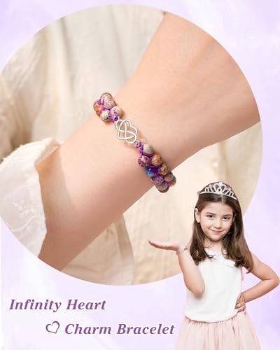 Infinity Heart Eternity Love Adjustable Bracelet Back to School Graduation Birthday Gifts2