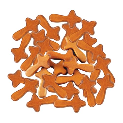 Gihioue Holzkreuze Klein Handkreuz | Handkreuz Und Handschmeichler | Holzkreuz Klein - Sterbekreuz - Jesus Kreuz,auch Als Sterbekreuz