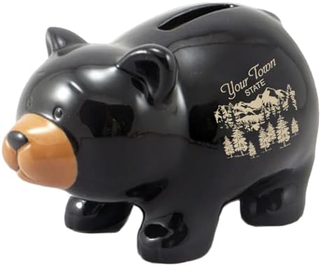 Bear Coin Bank, Ceramic image 2