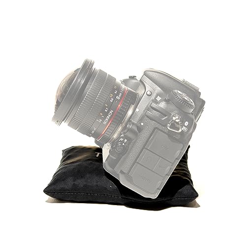 TADASHI FISHEYE FILTERS The TBag (Tripod Bean Bag) Stablizer for DSLR Photography/Video Cameras, Flashes, & Smartphones | Tripod Alternative | Camera Support | Photo Bean Bag | Camera Bean Bag |