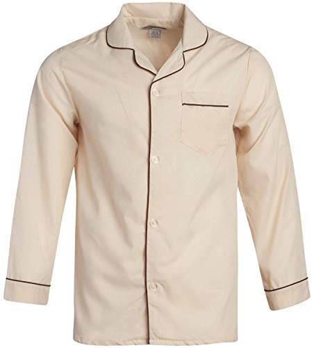 Ten West Apparel Men’s Pajamas Set - Long Sleeve Button Down Sleep Shirt and Pajama Bottoms Sleepwear Set4