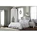 Evolur Aurora 5-In-1 Convertible Crib In Akoya Grey Pearl, Greenguard Gold Certified, Features 3 Mattress Height Settings, Sturdy And Spacious Baby Crib, Wooden Furniture