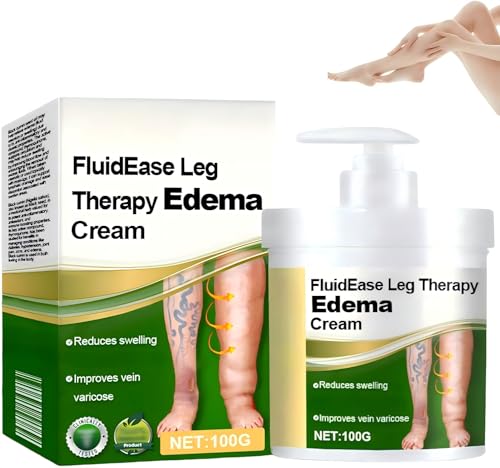 Balm for Swollen Legs – Leg Therapy Edema Cream for Fluid Ease & ...