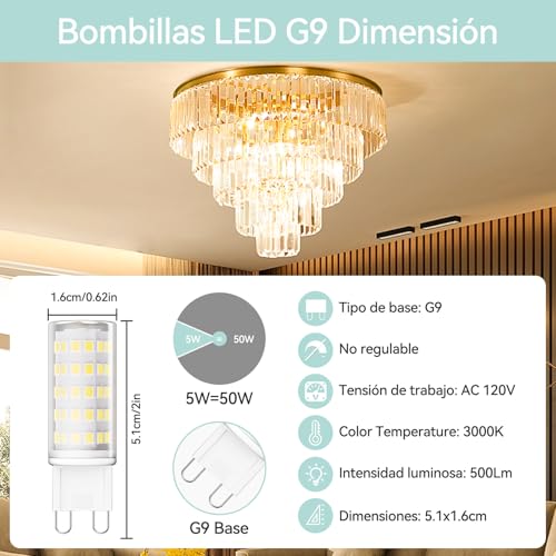 Foco G9 LED 2 Imagen adicional