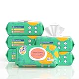 SUNNY DOGGY ペット ウェットティッシュ 80枚×6個 犬 ボディシート 足拭きシート 耳・目の周り 全身清潔用 猫 ペット用 なめても安心 ノンアルコール 無香料 厚手 大判