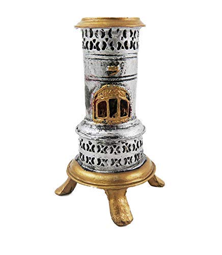 Melody JaneDolls House Antique Brass Curved Edge Fireplace Fender Miniature 1:12 Accessory