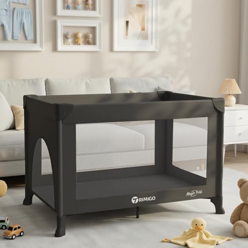 Best Baby Playards & Travel Cribs in 2026: Honest Reviews of 2 Top Picks for Safe & Comfortable Sleep 3 Portable Travel Crib & Playpen - Baby Safe Folding Travel Bed w/M...