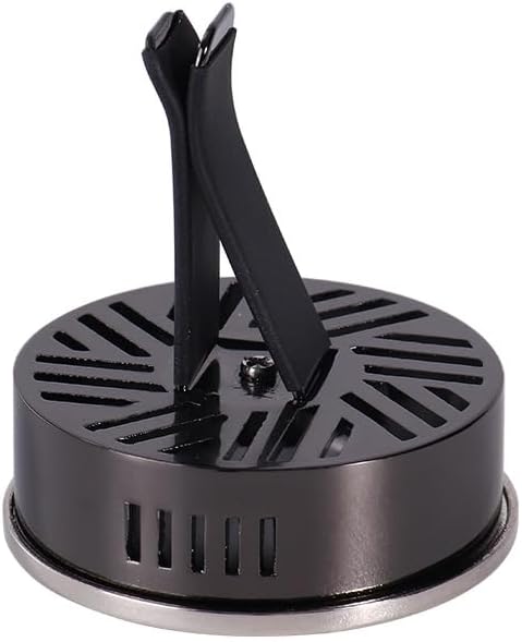 10 PCS Sublimation Blank Essential Oil Car Diffuser Vent Clip, Sublimation Car Aromatherapy Diffuser Locket Air Freshener with 10 Refill Pads for DIY Heat Transfer Print