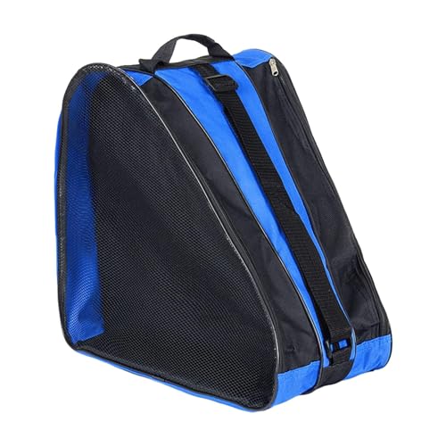 Zxpjkyu Skate Bag for Roller and Ice Skates, Storage for Footwear, Blue