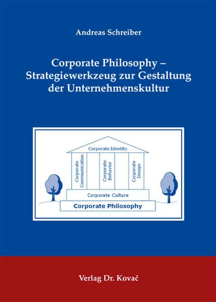 Corporate Philosophy - Strategiewerkzeug zur Gestaltung der Unternehmenskultur (Strategisches Management)