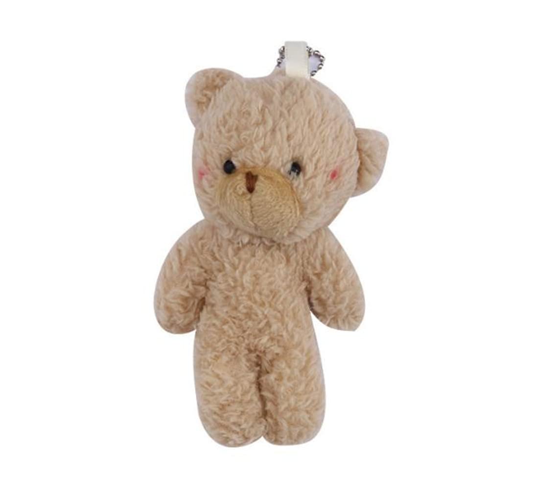 YEHJDSMDCute Plush Bear Fur Keychain Kawaii Bear Plush Doll Backpack Pendant Keychain Soft Cute Bear Pendant Kids Animal Toys Trinket Jewelry Wedding Gifts