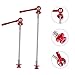 BESPORTBLE Detachable Bike Quick Release Lever 1 Pair Titanium Alloy Skewers Essential for Cycle Maintenance