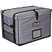 Rubbermaid Commercial Insulated Half-Size Food Pan Carrier, Gray, FG9F1500CGRAY