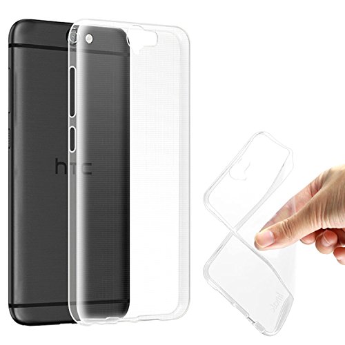 Tektide Case Compatible for HTC One A9, [Invisible Armor] Xtreme Slim, Clear, Soft, Lightweight, Shock Absorbing TPU Bumper/Back Cover