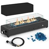 HAPPYGRILL 30 Inch Propane Fire Pit