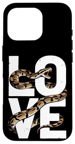 �{�[���p�C�\�� �T���O���X���D�� ঒��� �w�r Ball Python Snake Owner Love �X�}�z�P�[�X iPhone 16 Pro �p