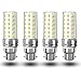 Price comparison product image B22 LED Corn Bulbs 12W Equivalent 100W Incandescent Bulbs, 6000K Daylight White, 1450LM, B22 Edison Bayonet Cap LED Light Bulbs, Non-Dimmable, Pack of 4