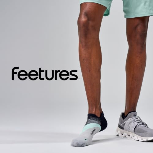 Image of Feetures Elite Light Cushion No Show Tab Sock Wave