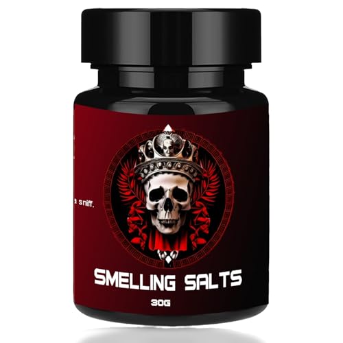 Powerlifter Approved Smelling Salts for Instant Energy and Focus Pre Workout Gym Training Athletic Competitions