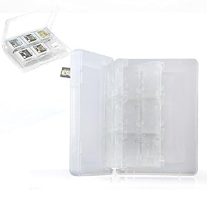 Neuftech Game Case für 22 Spiele und 2 Speicherkarten für Nintendo 3DS XL, 3DS, 2DS, DSi XL, DSi und DS