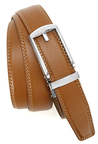 Image of CHAOREN Mens Dress Belt - Ratchet Belt Leather 1 1 /4 inch Comfort Click - Perfect Companion to Mens Dress Shoes