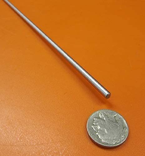 316 Stainless Steel Hardened Shaft 4mm Diameter x 800mm Long 1 pc