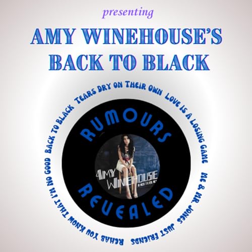 4. Amy Winehouse's "Back To Black" cover art