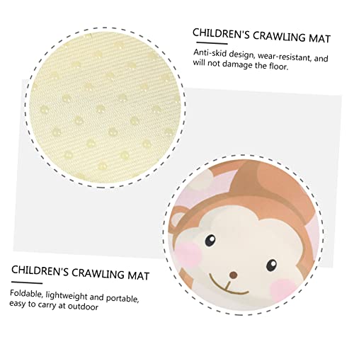 Toyvian Niet-Vloermat Vloerkussens Voor Kinderen Hoge Stoel Voor Baby Kinderen Hoge Stoel Baby Mat Hoge Stoel Matten Voor Laten Vallen Van Voedsel Hoge Stoel Splat Mat Onder Stoel - Afbeelding 8