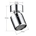 Produktbild 360 Grad drehbarer Wasserhahn Belüfter Wasser Bubbler Sparhahn für Badezimmer Küche Bidet Wasserhahn Filter Mesh Zubehör