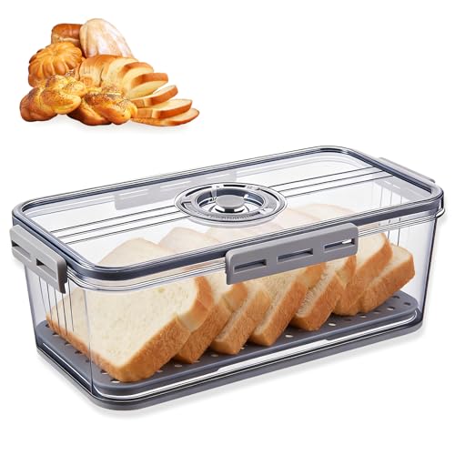 BAIFULAI Boîte à pain - En PET de qualité...