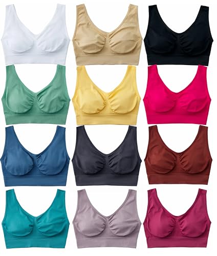 Image of Hiking Gril Women's Comfort Wirefree Bralette Unpadded Sleep Yoga Bra
