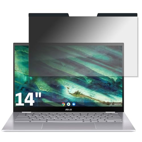 ASUS Chromebook Flip C436FA 14C` 16:9 Ή }Olbg `h~tB vCoV[tB^[ u[CgJbg ˖h~ PC p\R m[gubN ̂h~ ʕی یV[g EȒP ʎgp