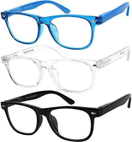 Blue Mild Glasses for Youngsters Anti Eyestrain UV safety Pc TV Telephone Youngsters Blue gentle Glasses For Boys Ladies Age 3-12