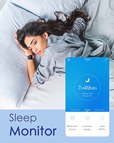 Grv Smart Watch For Women Ip68 Waterproof, Fitness Tracker Heart Rate Monitor Digital Watch, Smartwatch For Android Phones And Ios Phones Compatible With Iphone Samsung Pink #TOP5