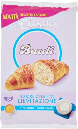 bauli croissants Classico – 6 Unidades, 4 unidades (24 x 40 g)