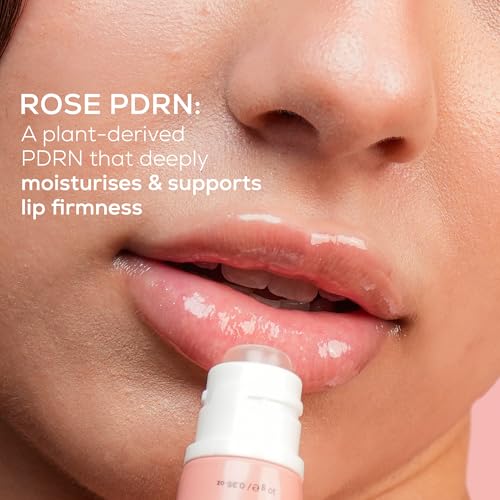 Image of RENEE Pink Therapy PDRN Overnight Lip Repairing & Moisturising Lip Balm For Dry, Chapped Lips | Glossy Finish, Revives Lip Barrier & Improves Elasticity | With Vegan PDRN, Peptides & Ceramides | 10g