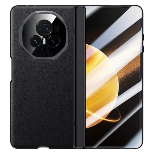 Étui pour Honor Magic V3 coque cuir antichoc durable avec support noir - 7