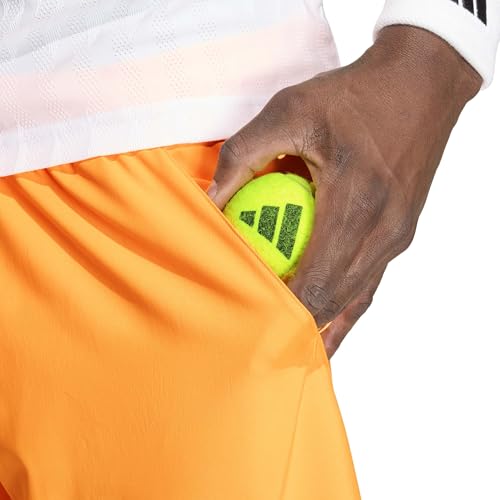 adidas Men's Club Tennis Climacool 2IN1 Shorts, Lucid Tangerine, XS – Ansicht 5