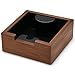 KNODOS Wooden Espresso Knock Box Walnut Dump Bin for Coffee...