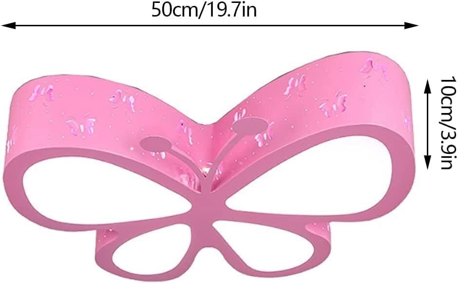 Plafonnier papillons chambre pour optimiser les plafonds bas